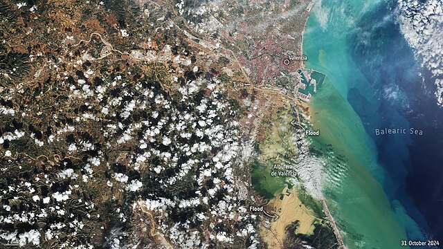 השטפונות בולנסיה (צילום: CC BY-SA 3.0 IGO)