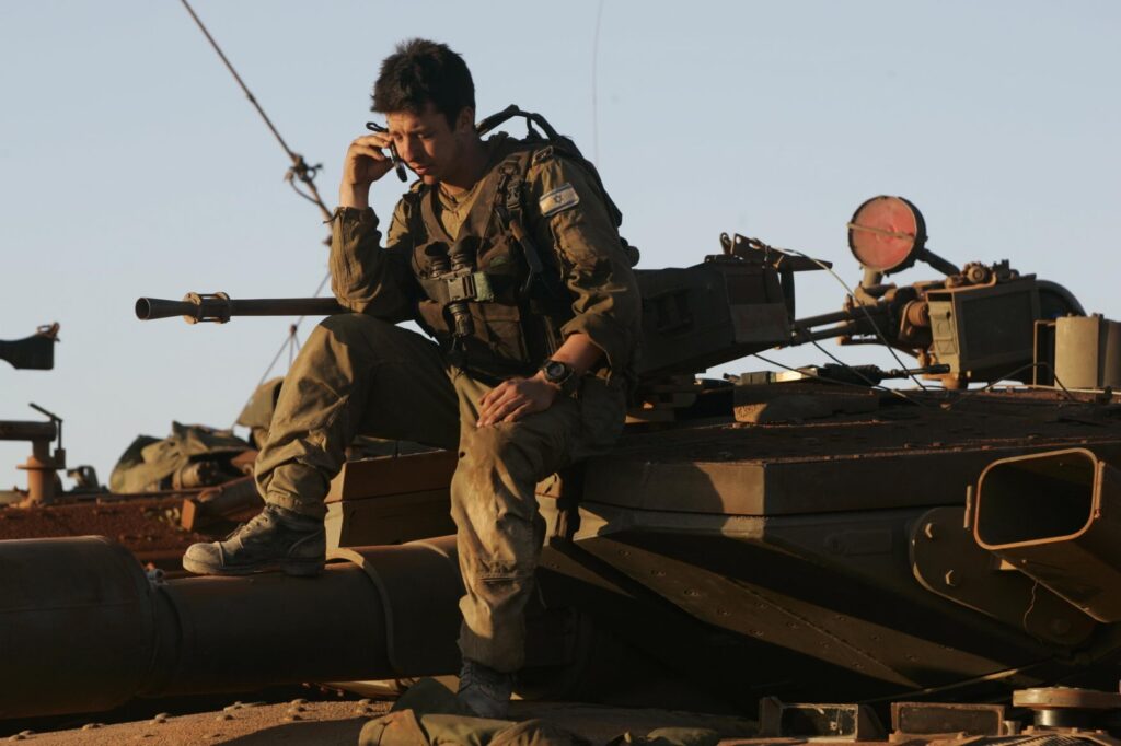 עמרי גינזבורג, מלחמת לבנון השניה (צילום: אישי)