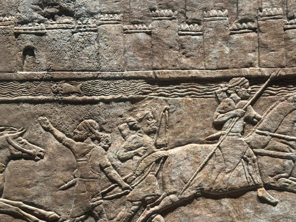 מתוך התערוכה "אני אשורבניפל", קיישה פורום מדריד (צילום: מיכל בן-סעיד מרון)